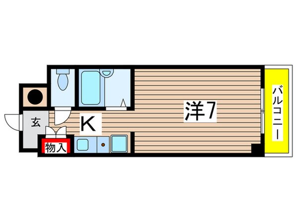 第二コマツハイツの物件間取画像